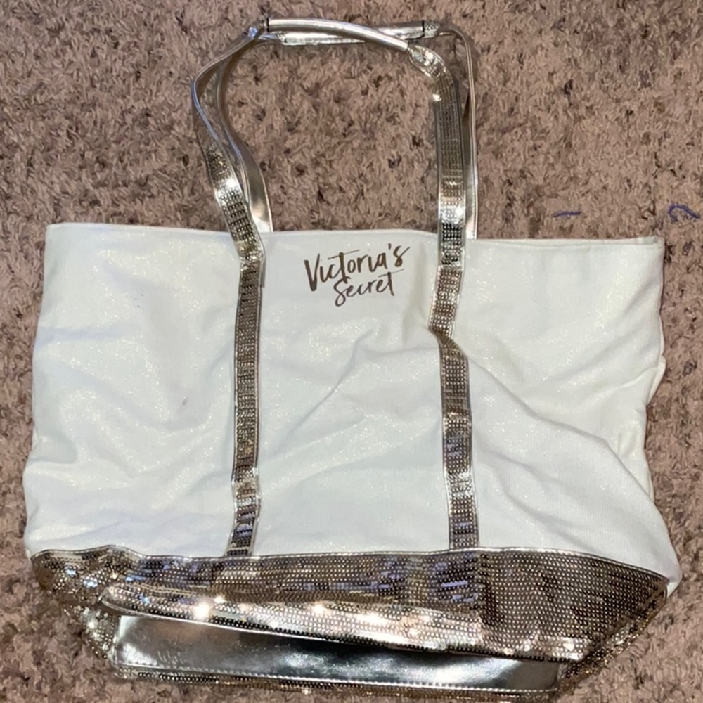 Gold/cream VS tote